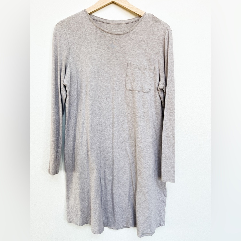 J. Jill Pure Jill Sleep Sueded Gown Nightshirt Size S
